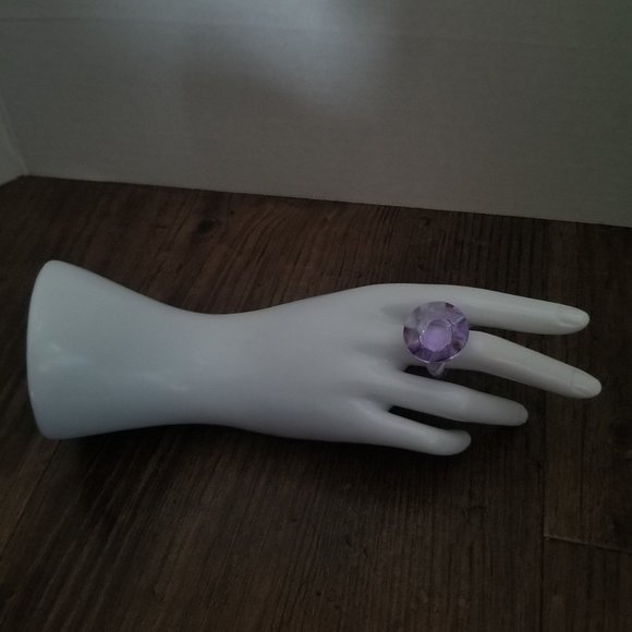 2FOR$15 Jewel Ring - Pretend Play (purple) - Picture 1 of 4